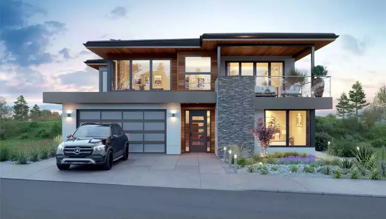 Projeto de casa moderna